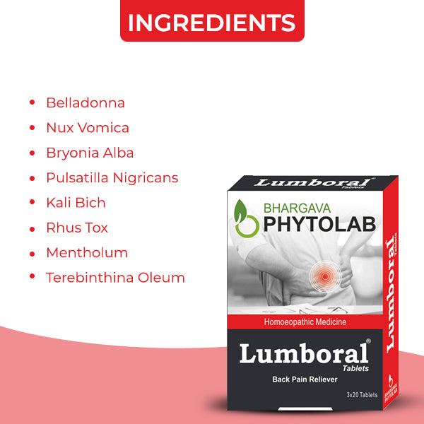 Lumboral Ingredients