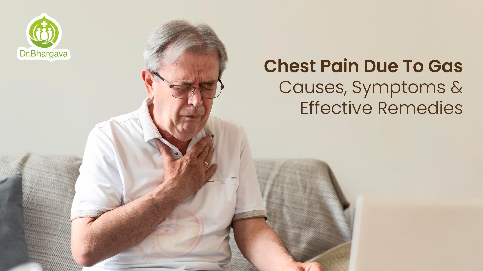 chest pain due to gas symptoms