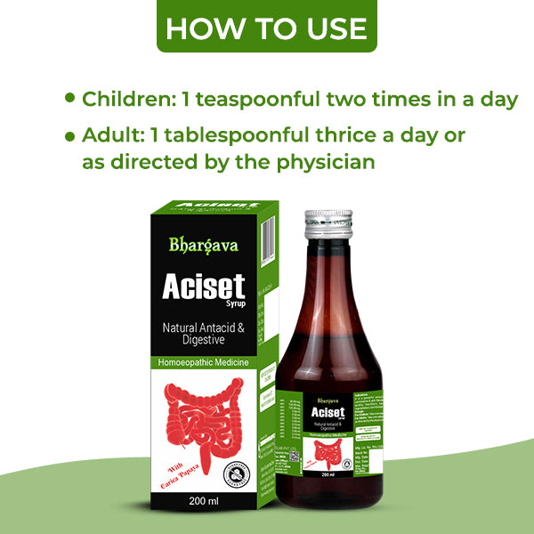Iset Syrup Aciset Digestive | Antacid Syrup for Acidity & Indigestion – Doctor ...