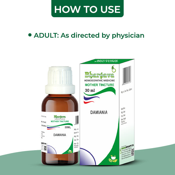 Bhargava Damiana Mother Tincture