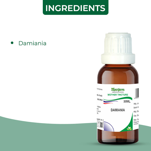 Bhargava Damiana Mother Tincture