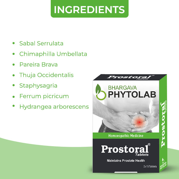 Prostoral Ingredients