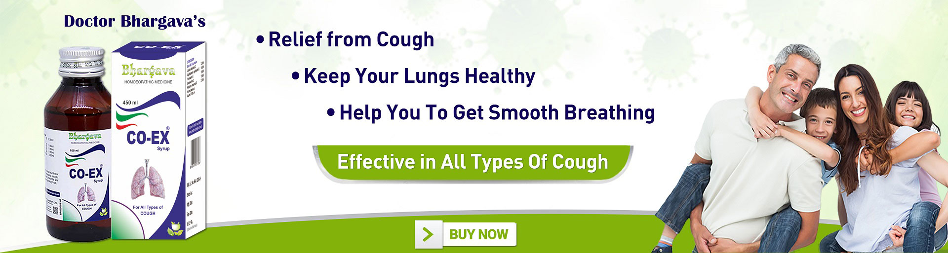 Co-ex syrup for Dry & Wet Cough
