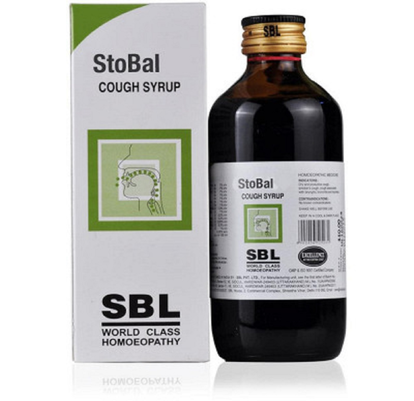 Buy SBL Stobal Cough Syrup Homeopathic Medicine | Doctor Bhargava