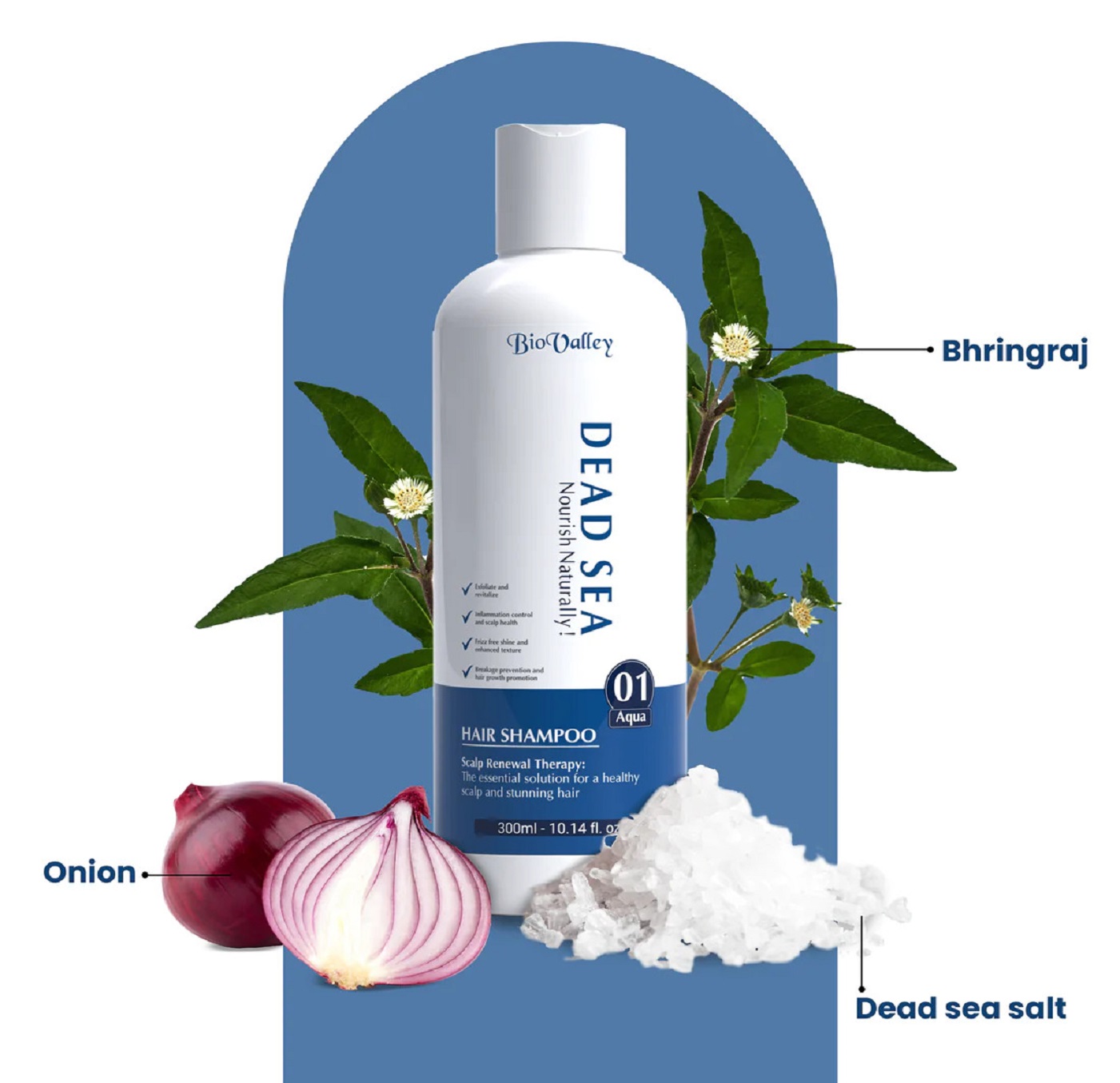 Dead Sea Natural Homeopathy Shampoo style=