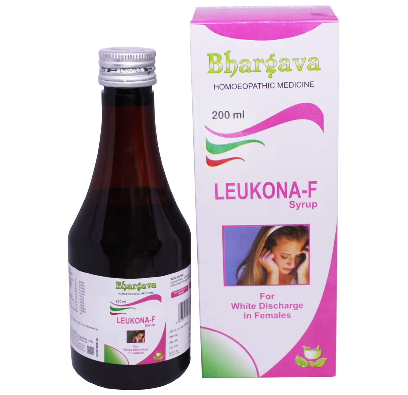 Leukona F Syrup Useful in White Discharges style=