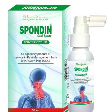 Spondin Oral Spray for Fast Neck Pain Relief
