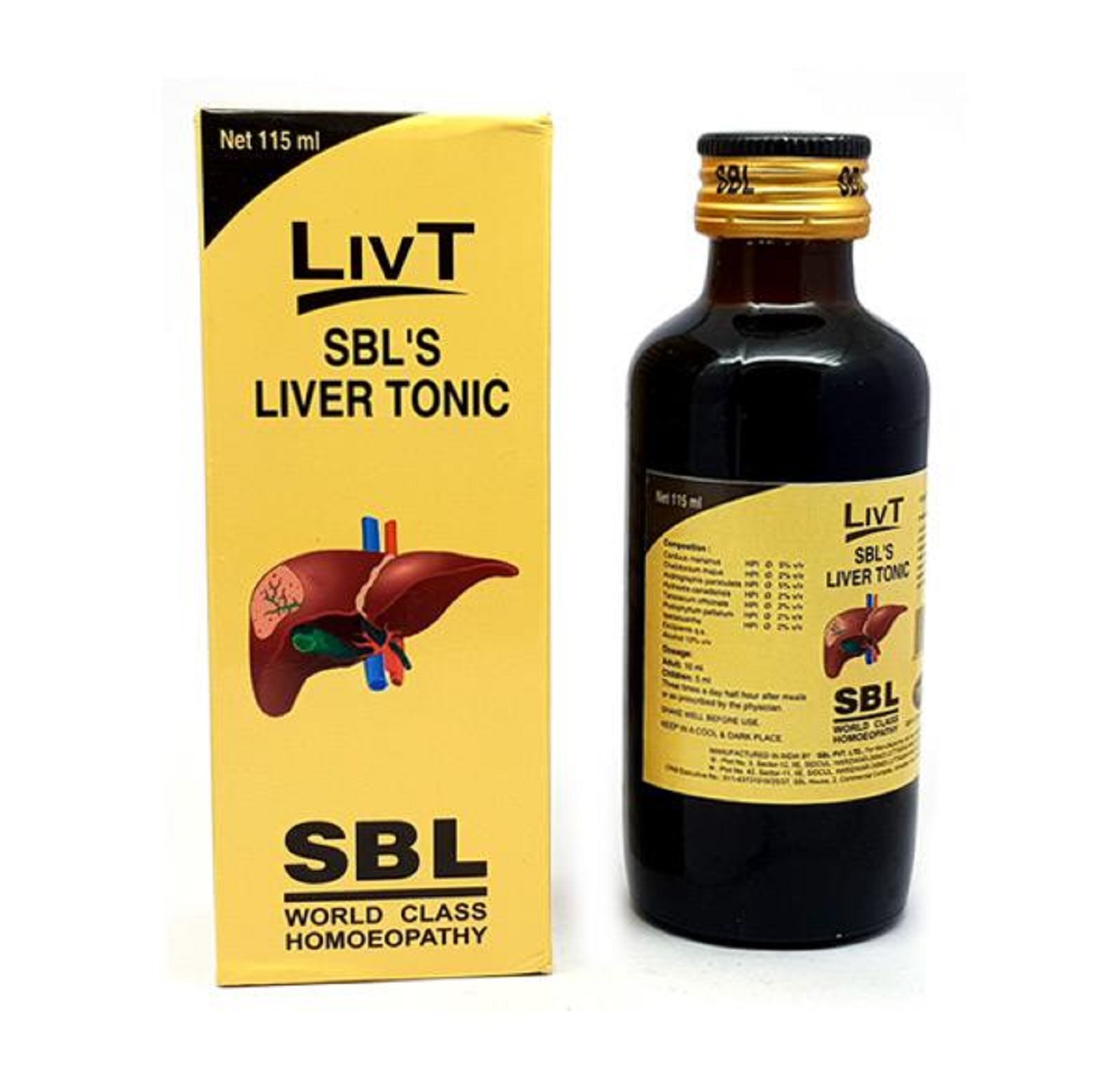 SBL Liv T Tonic Homeopathic Medicine